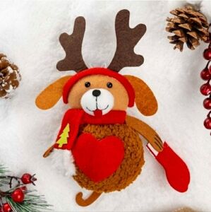 Happy Holidays Rescue Dog Christmas Ornament